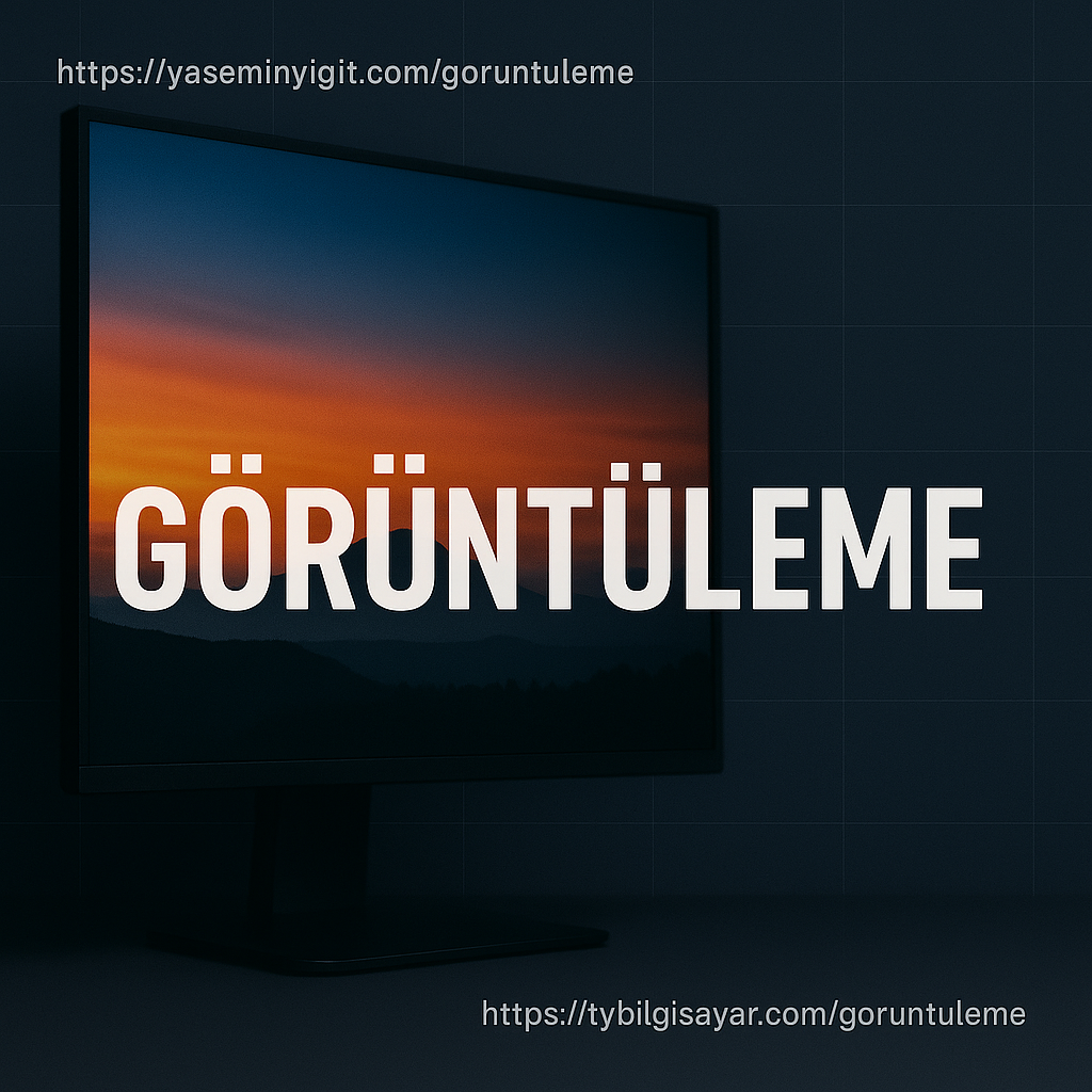 Yüksek çözünürlüklü ekran, dijital görüntüleme teknolojisi ve görsel sunum
