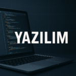 Yazılım kodları, algoritmalar ve geliştirme süreçlerini gösteren görsel